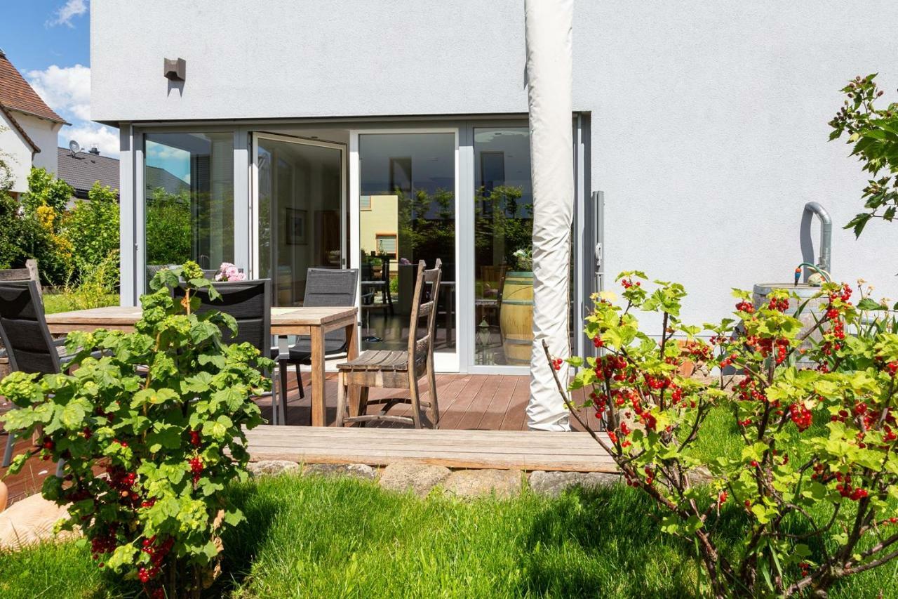 Ferienwohnung Im Paradiesgarten ダイデスハイム エクステリア 写真